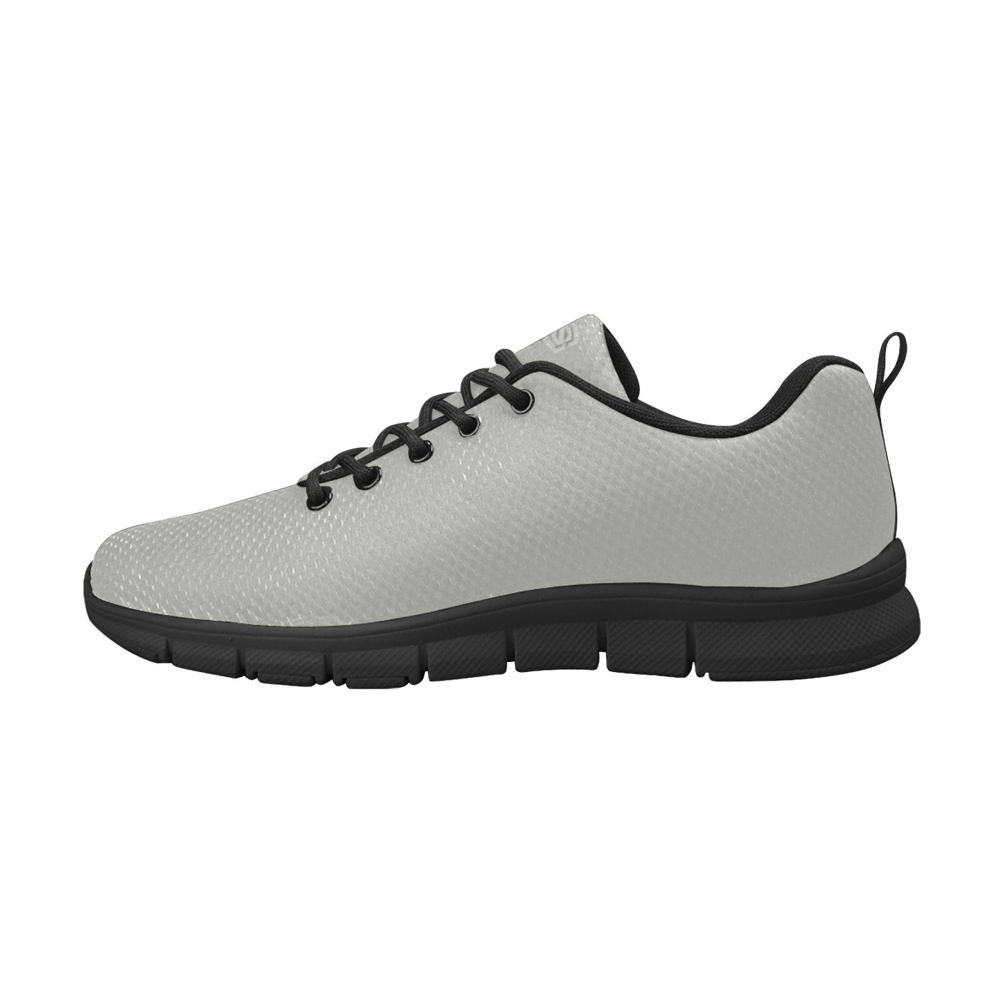 silver logo Men's Breathable Running Shoes (Model 055)