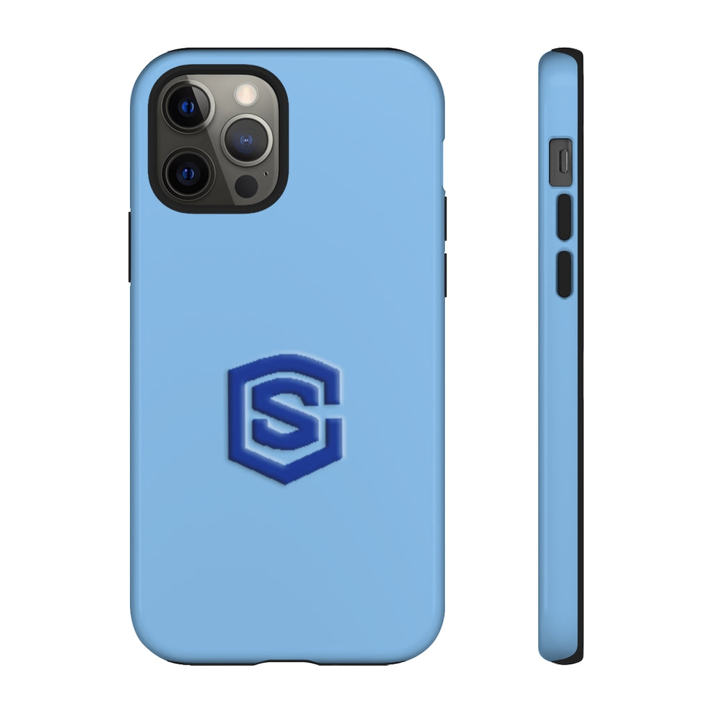 Blue Tough Cases Blue Logo