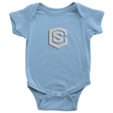 Baby Bodysuit WITH SILIVER LOGO