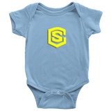 Baby Bodysuit WITH YELLOW LOGO