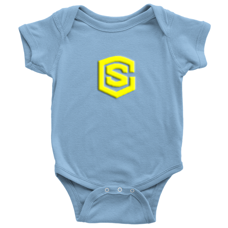 Baby Bodysuit WITH YELLOW LOGO