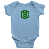 Baby Bodysuit WITH GREEN LOGO