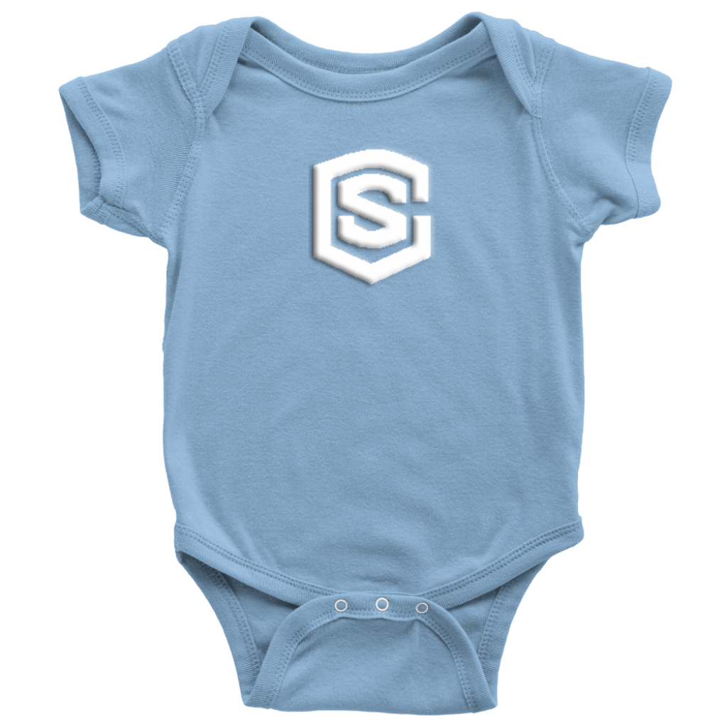 Baby Bodysuit WITH WHITE LOGO