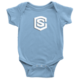 Baby Bodysuit WITH WHITE LOGO