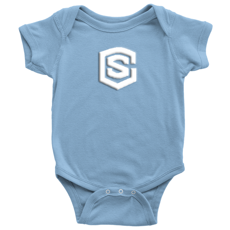 Baby Bodysuit WITH WHITE LOGO