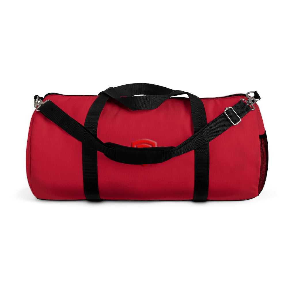 Red Duffel Bag Red Logo