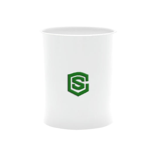 White Custom White Mug (New)(11OZ)(Made In AUS) with Green Logo Custom White Mug (New)(11OZ)(Made In AUS)