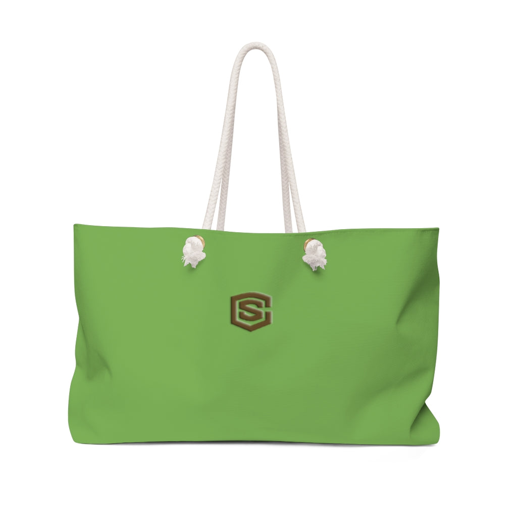 Green Weekender Bag