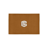 Brown Doormat 24" x 16" (Sponge Material) with White Logo Doormat 24" x 16" (Sponge Material)