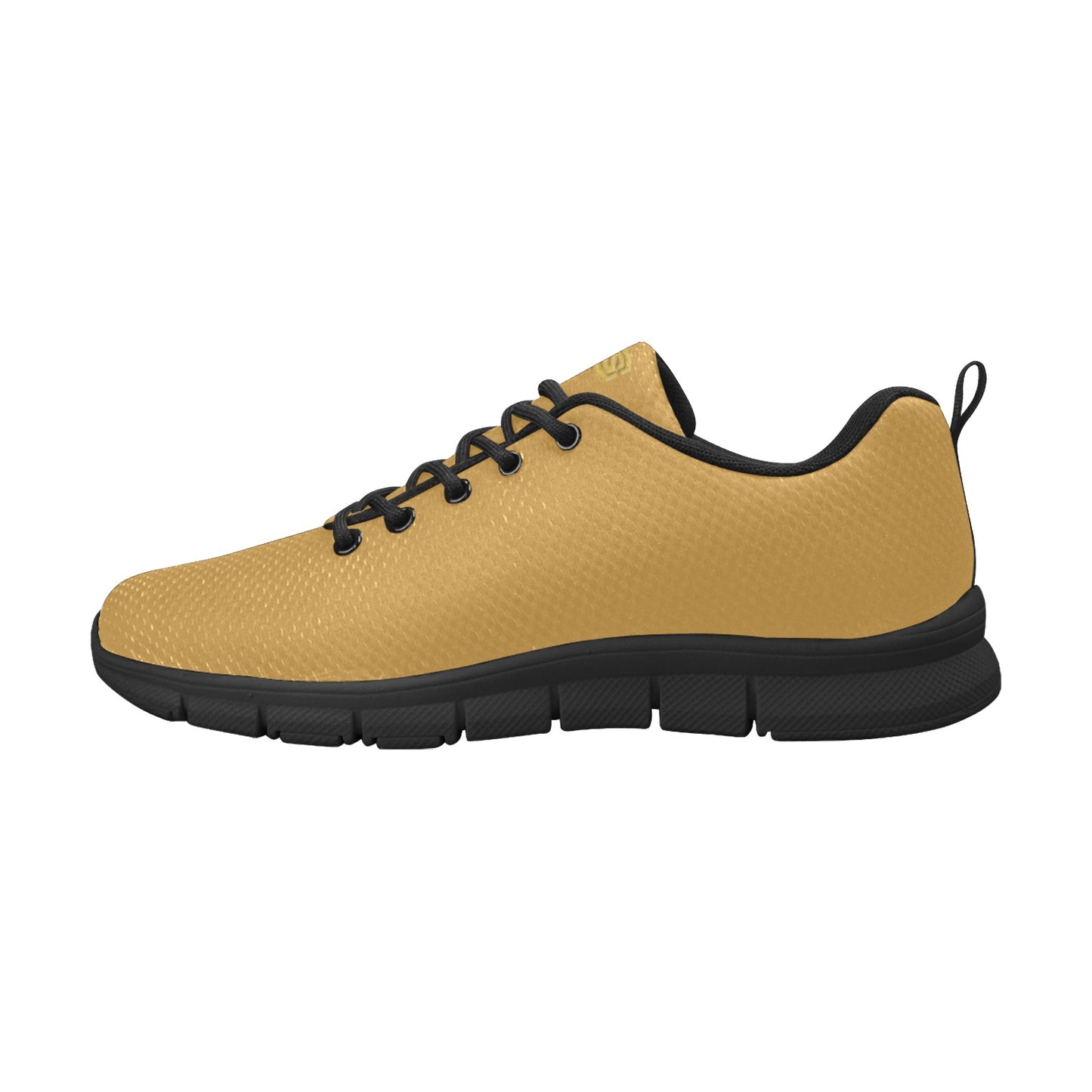 gold Logo Men's Breathable Running Shoes (Model 055)