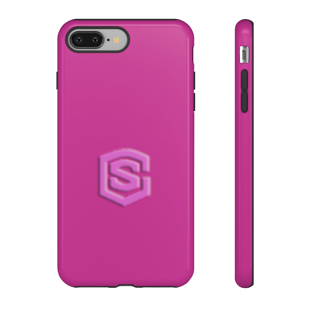 Pink Tough Cases Pink Logo