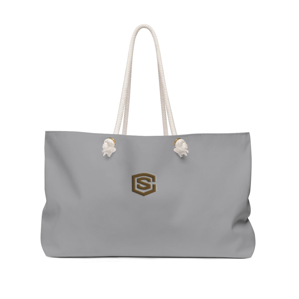 Grey Weekender Bag