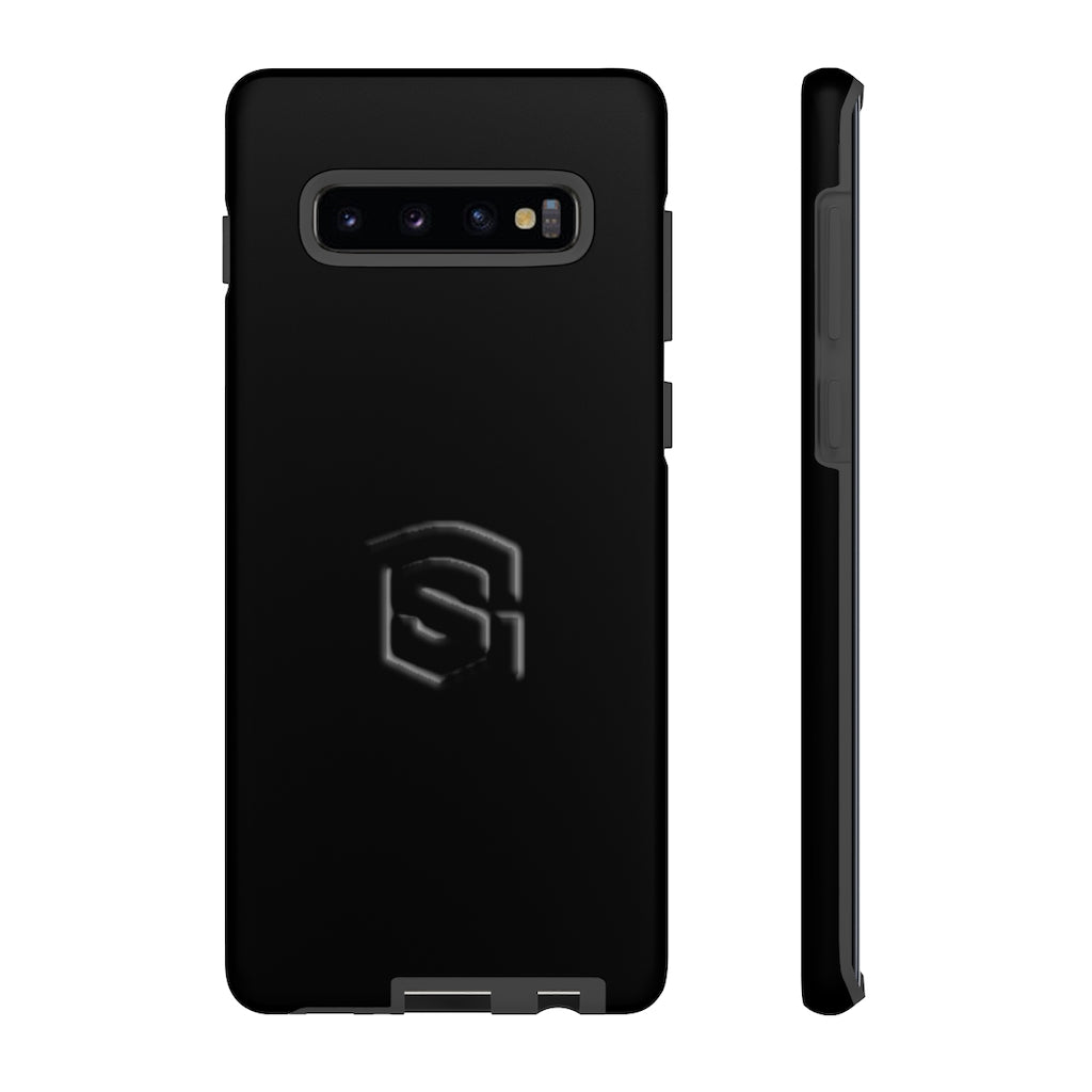 Black Tough Cases Black Logo
