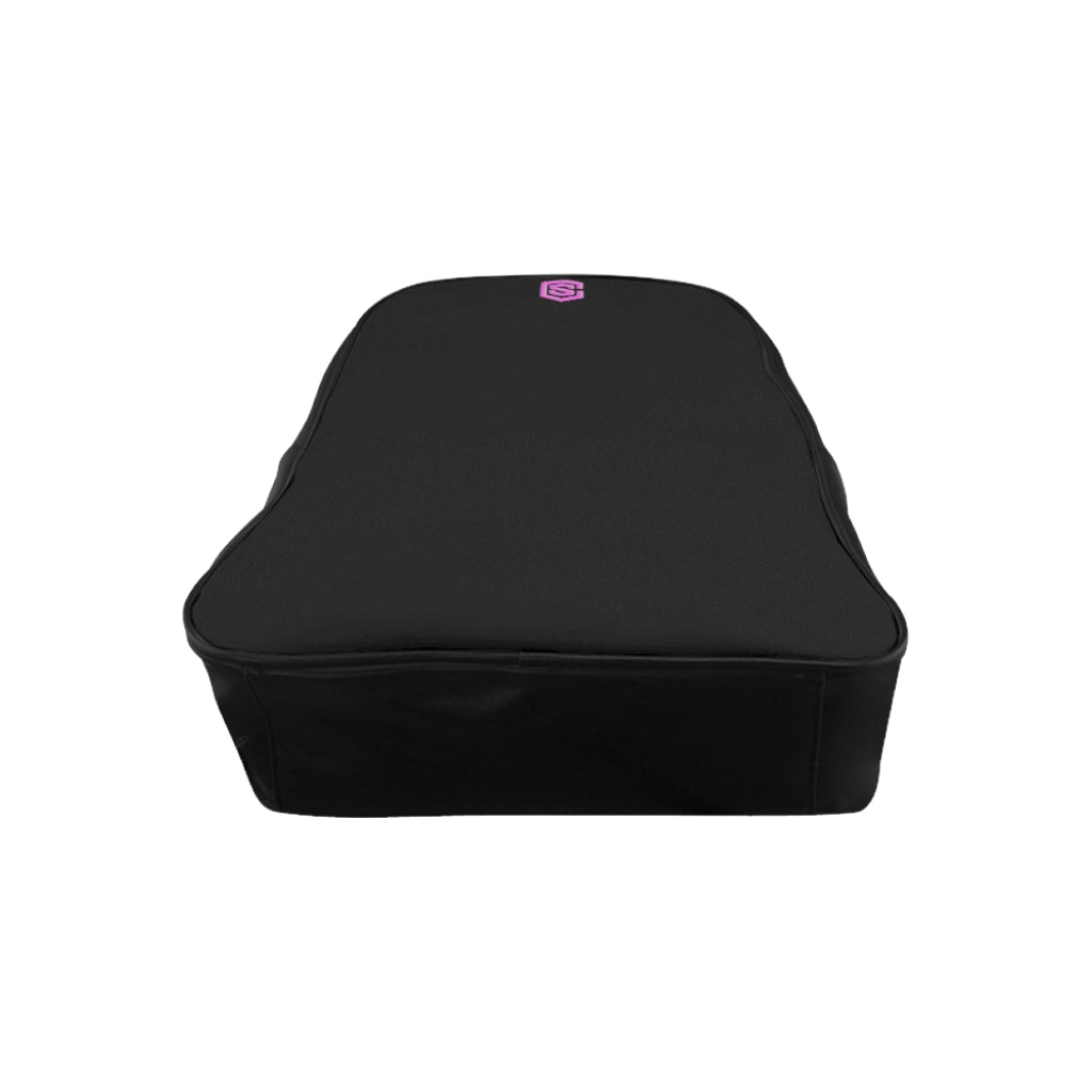 School Backpack Pink Logo