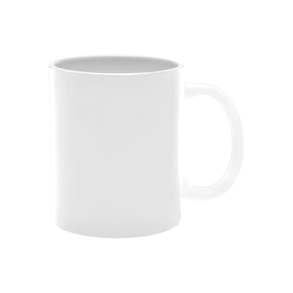 White Custom White Mug (New)(11OZ)(Made In AUS) with Silver Logo Custom White Mug (New)(11OZ)(Made In AUS)