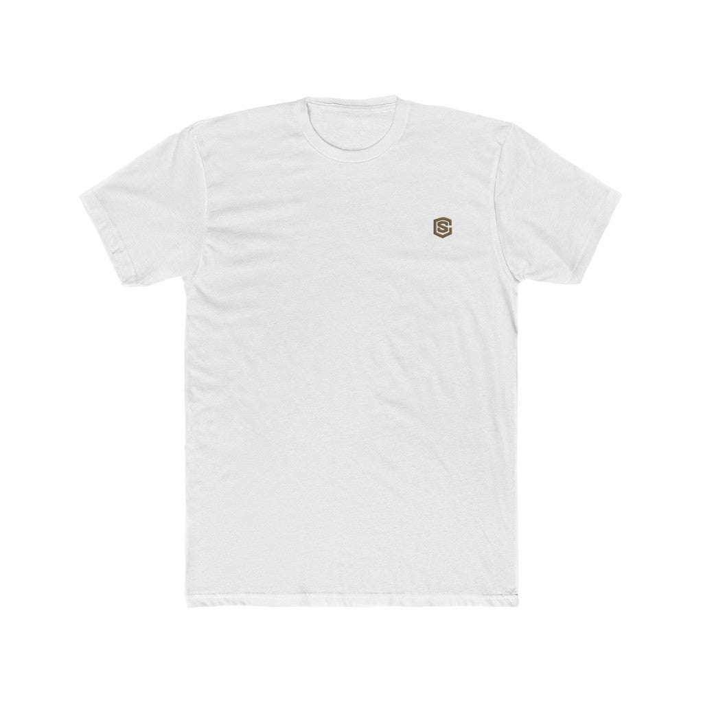 Cotton Tee Brown Logo