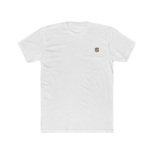 Cotton Tee Brown Logo