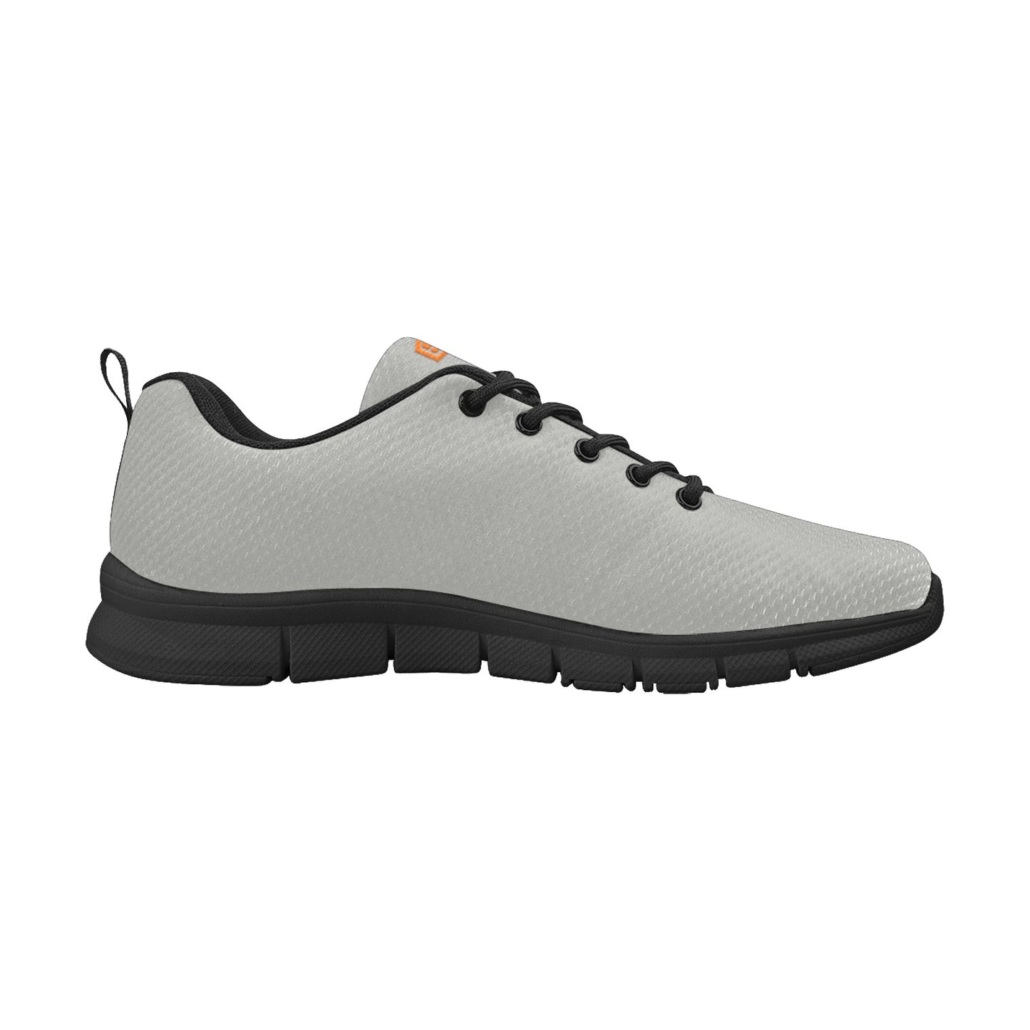 orange logo Men's Breathable Running Shoes (Model 055)