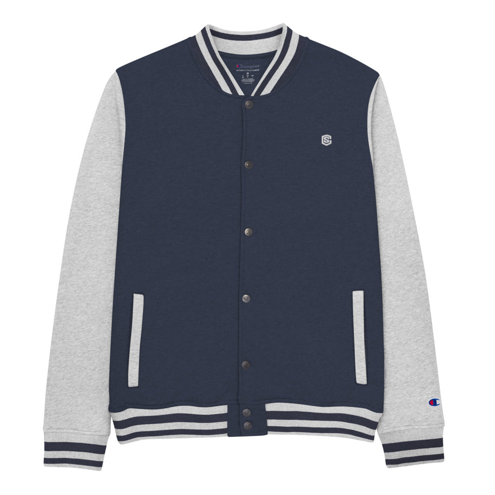 Embroidered Champion Bomber Jacket