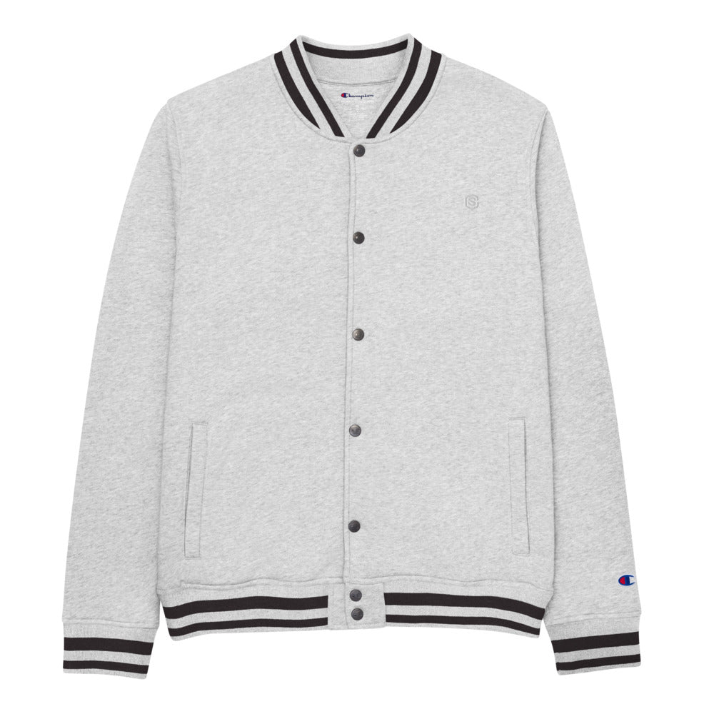 Embroidered Champion Bomber Jacket