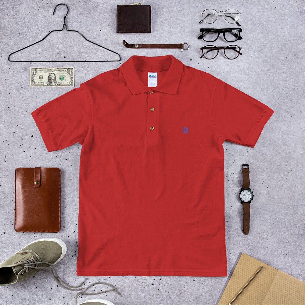 Embroidered Polo Shirt
