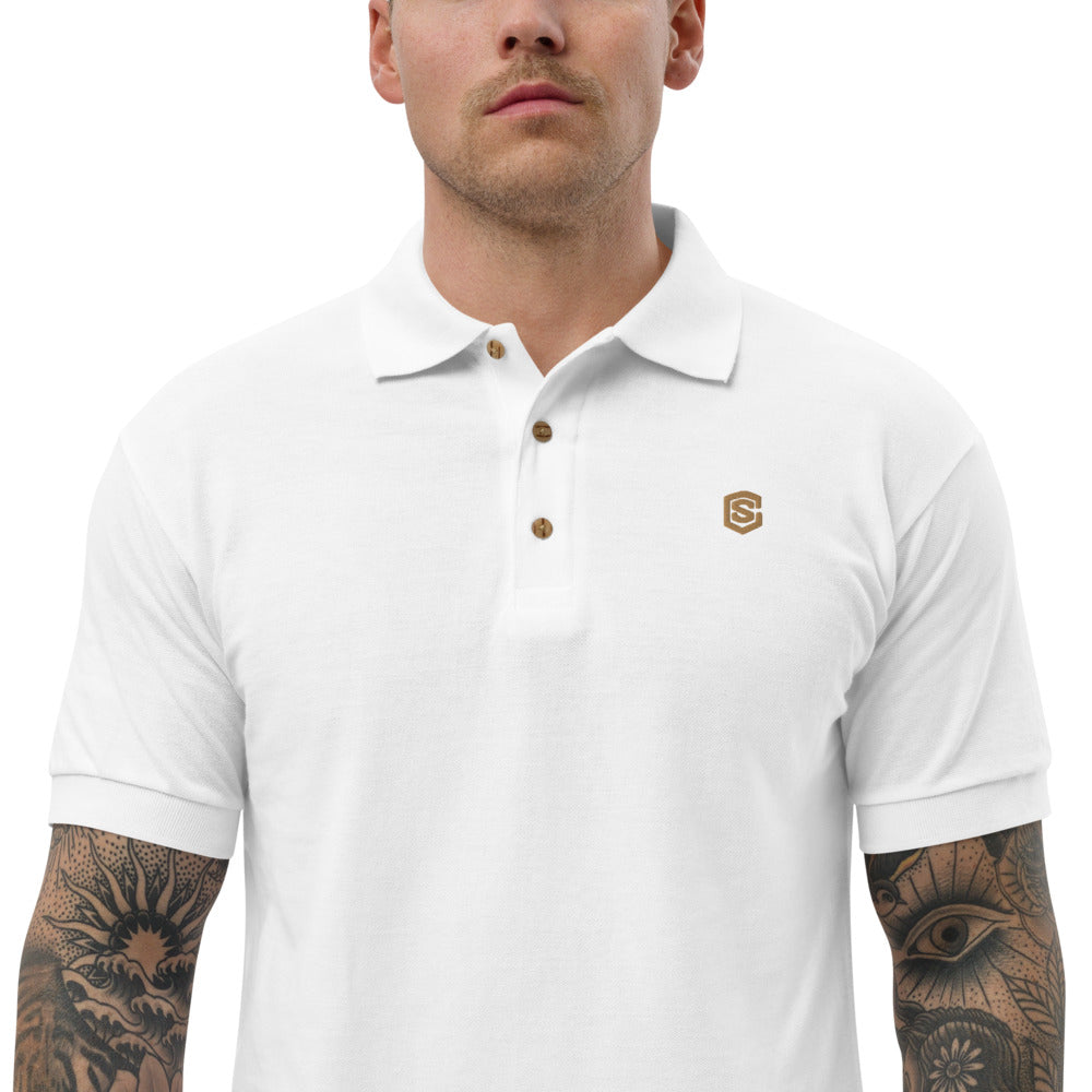 Embroidered Polo Shirt