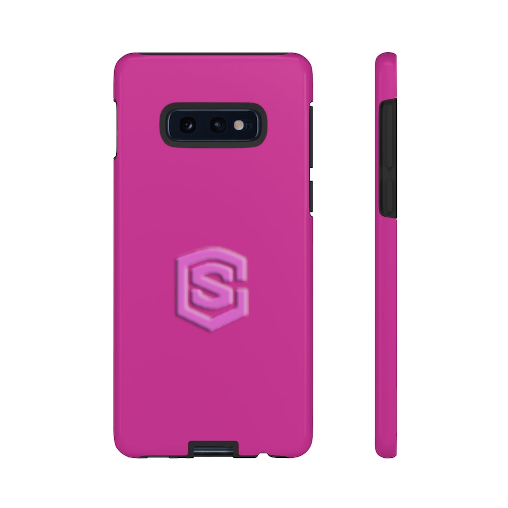 Pink Tough Cases Pink Logo