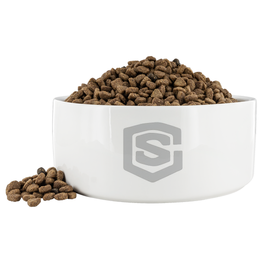 Dog Bowl WITH SILIVER LOGO