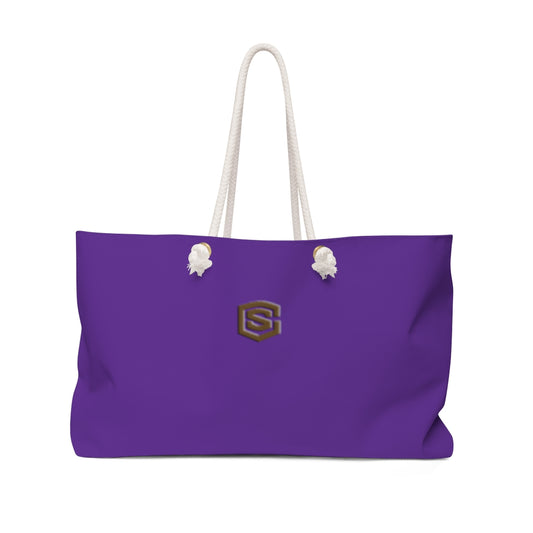 Purple Weekender Bag