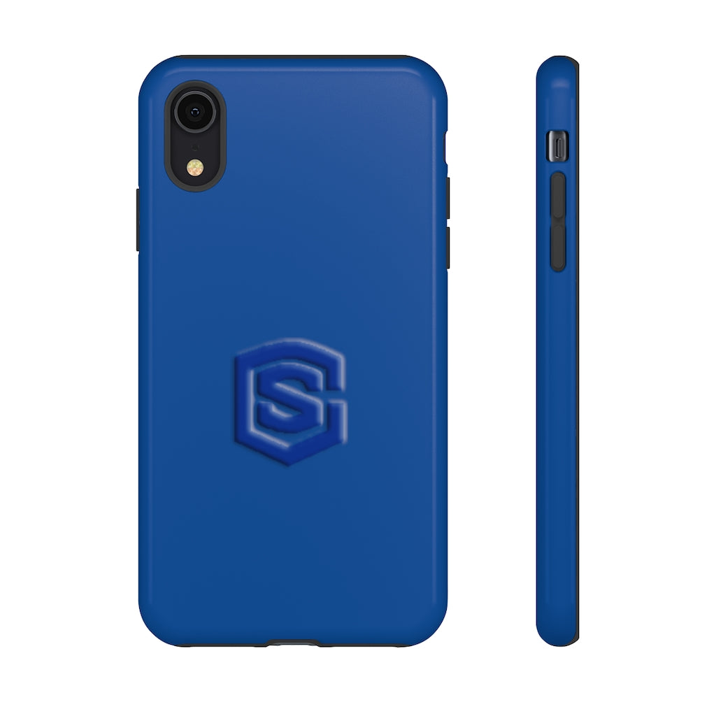 Blue Tough Cases Blue Logo