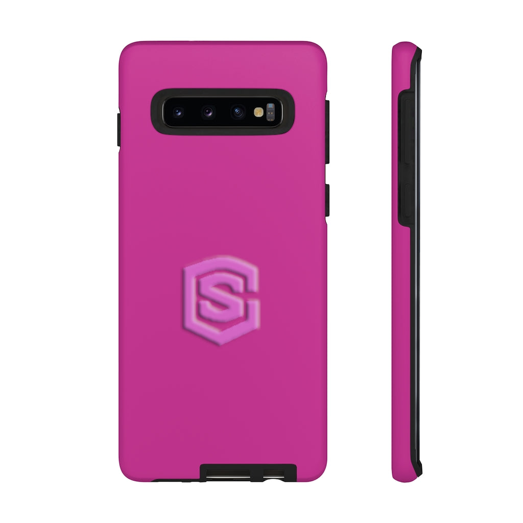Pink Tough Cases Pink Logo