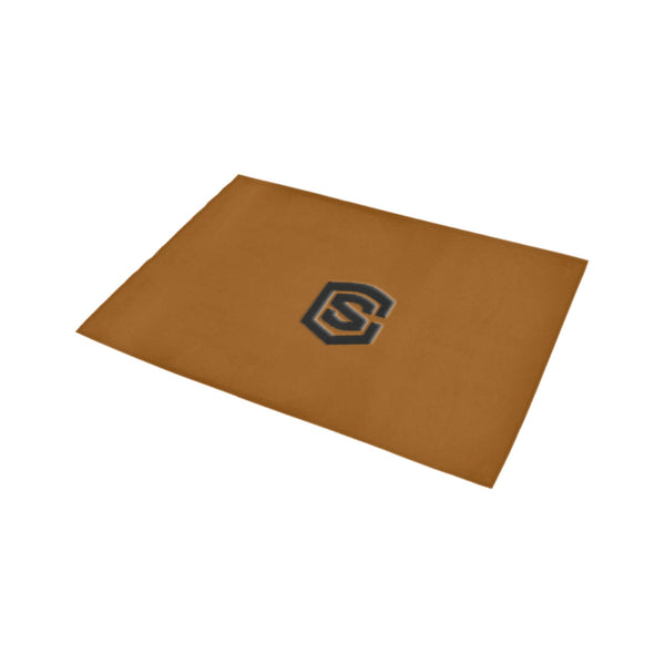 Brown Doormat 24" x 16" (Sponge Material) with Black Logo Doormat 24" x 16" (Sponge Material)