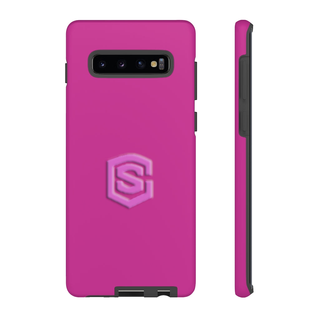 Pink Tough Cases Pink Logo