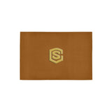 Brown Doormat 24" x 16" (Sponge Material) with Gold Logo Doormat 24" x 16" (Sponge Material)