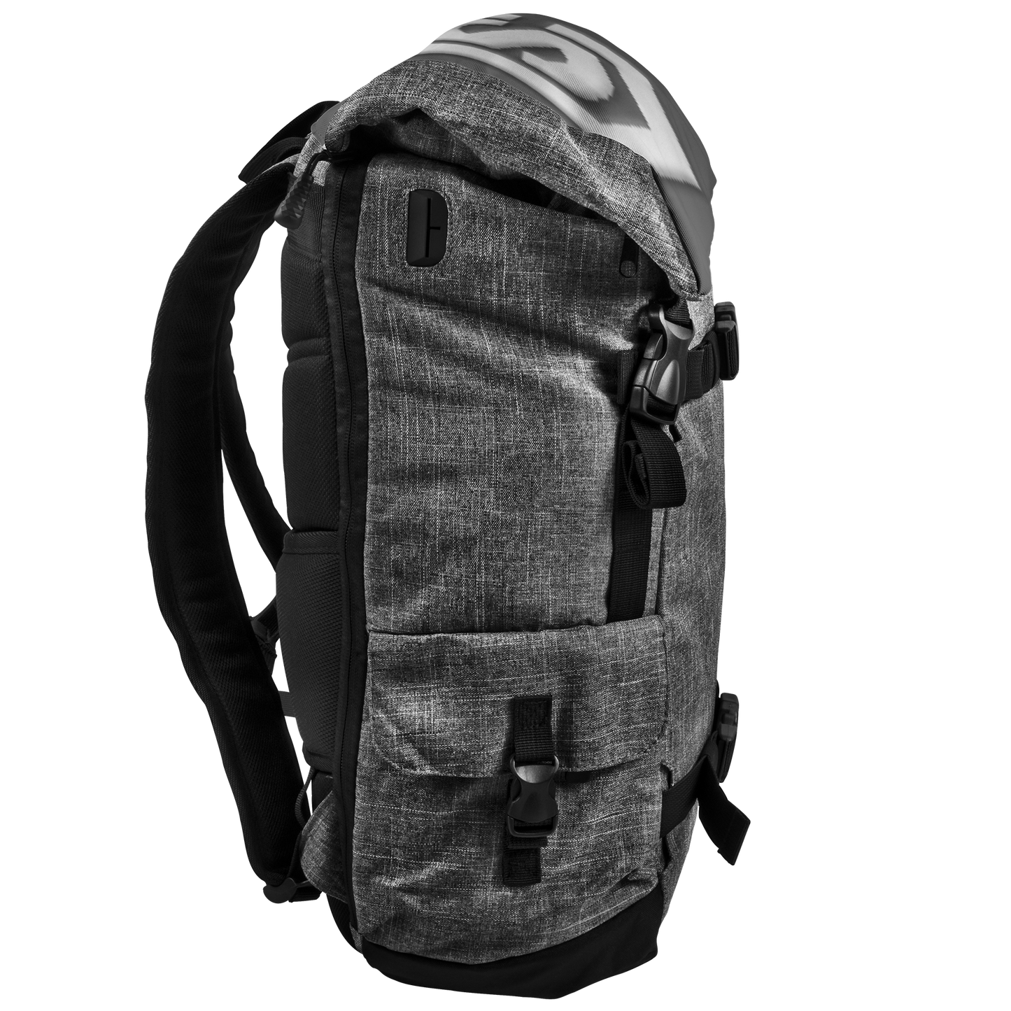 GRAY PENRYN BACKPACK GRAY LOGO