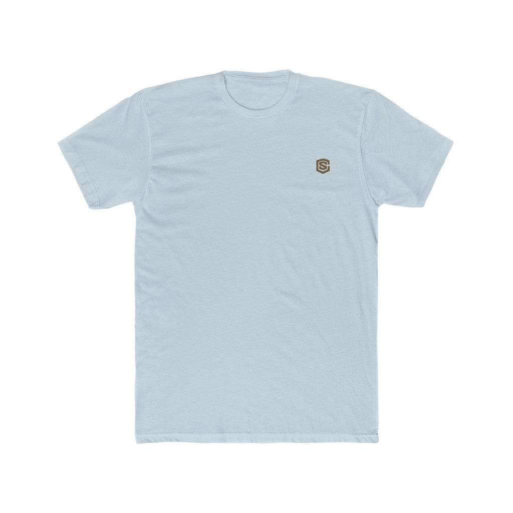 Cotton Tee Brown Logo