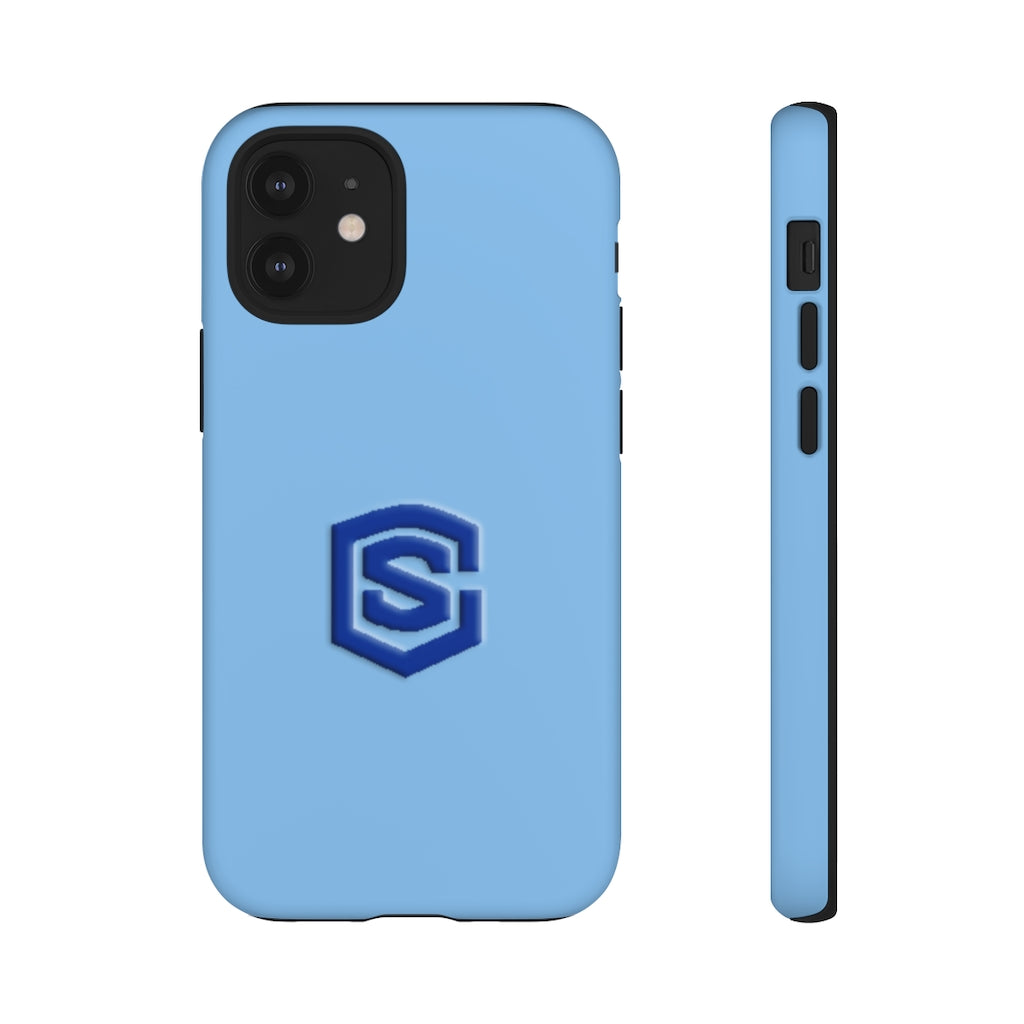 Blue Tough Cases Blue Logo