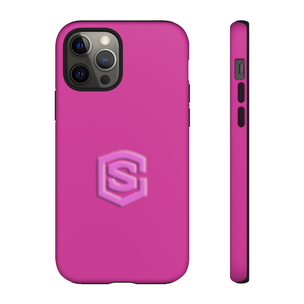 Pink Tough Cases Pink Logo