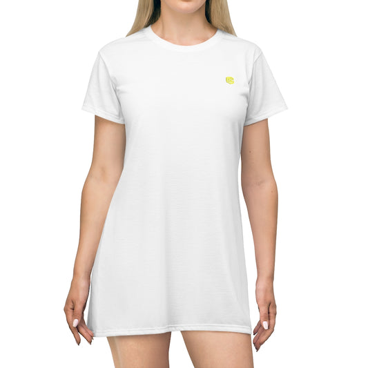 All Over Print T-Shirt Dress