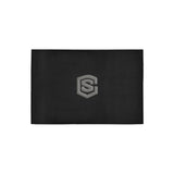 Black Doormat 24" x 16" (Sponge Material) with Gray Logo Doormat 24" x 16" (Sponge Material)