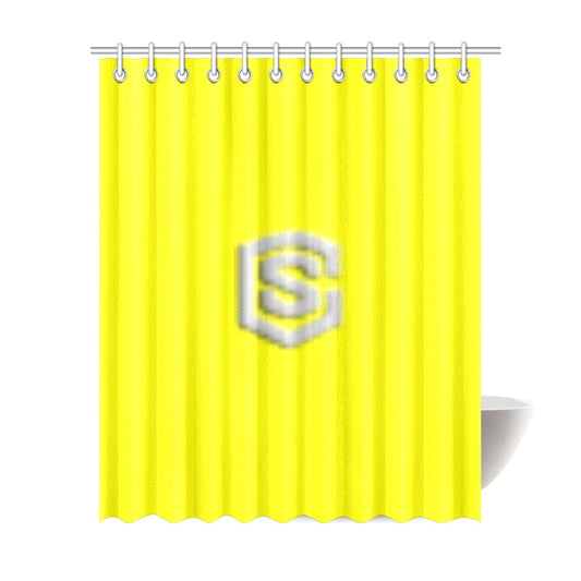 Yellow Shower Curtain 69 Shower Curtain 69"x84"