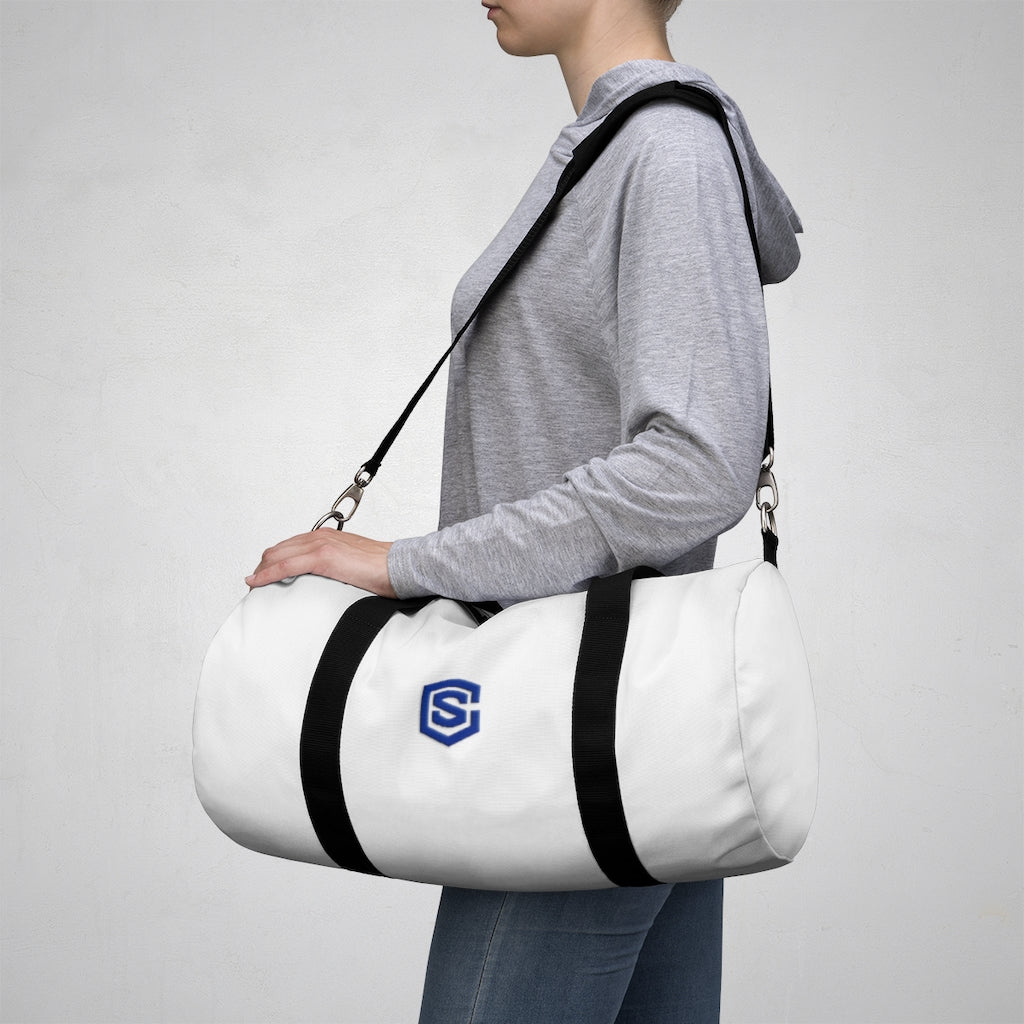 Duffel Bag Blue Logo
