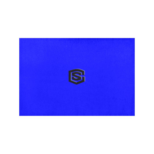 Blue Placemats 12" x 18" With Black Logo Placemats 12" x 18" (Set of 2)