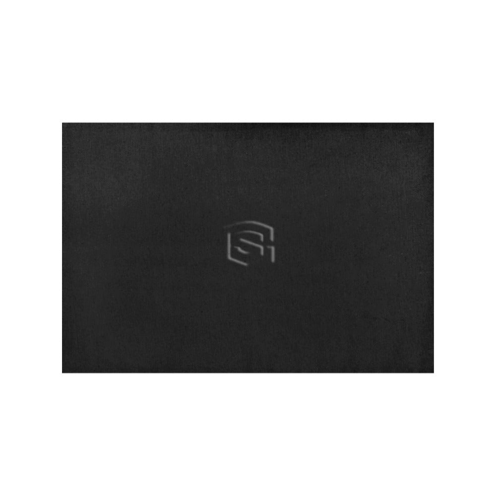 Black Placemats 12" x 18" With Black Logo Placemats 12" x 18" (Set of 2)