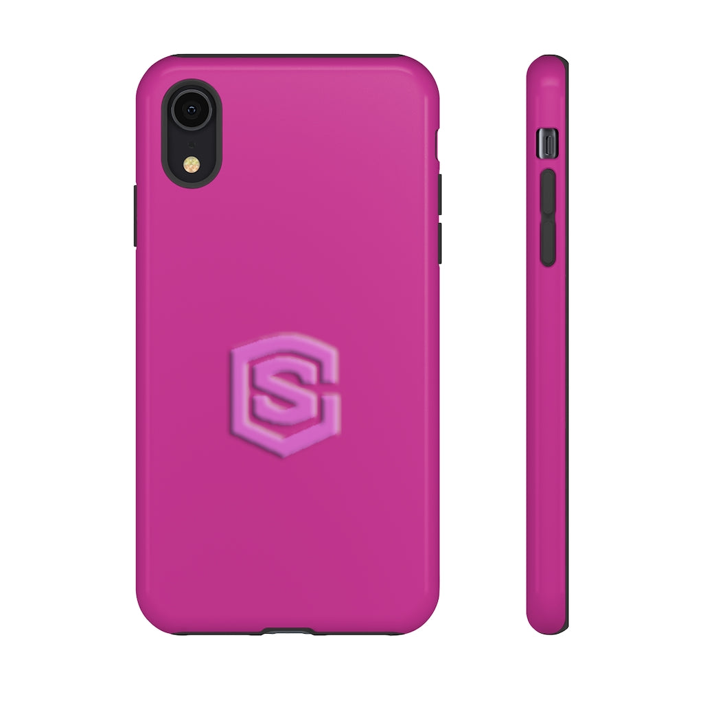 Pink Tough Cases Pink Logo