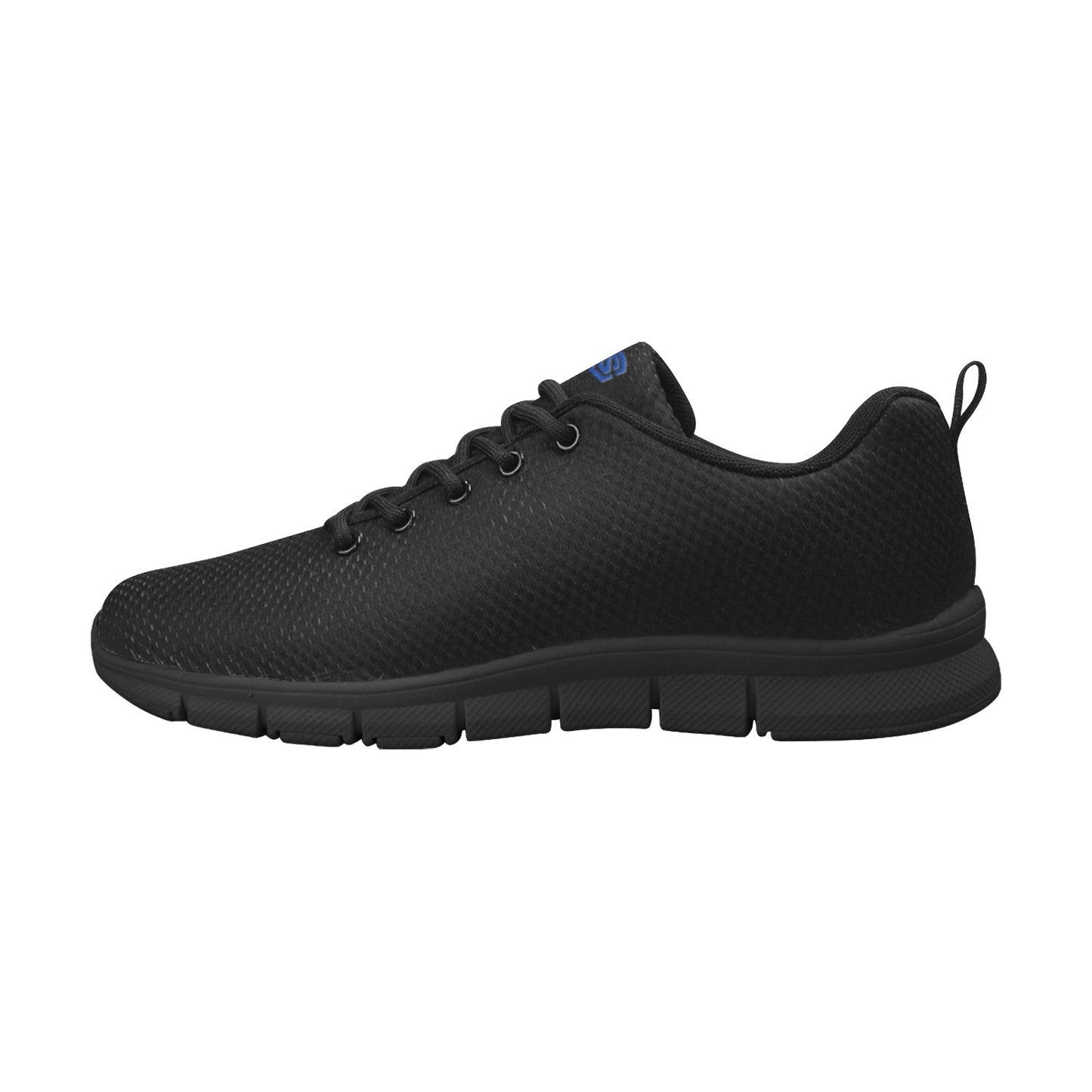 blue Logo Men's Breathable Running Shoes (Model 055)