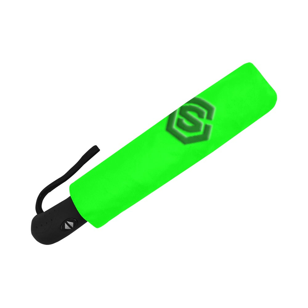 Green Anti-UV Automatic Umbrella With Green Logo Anti-UV Automatic Umbrella(Outside Printing)(Model U09)
