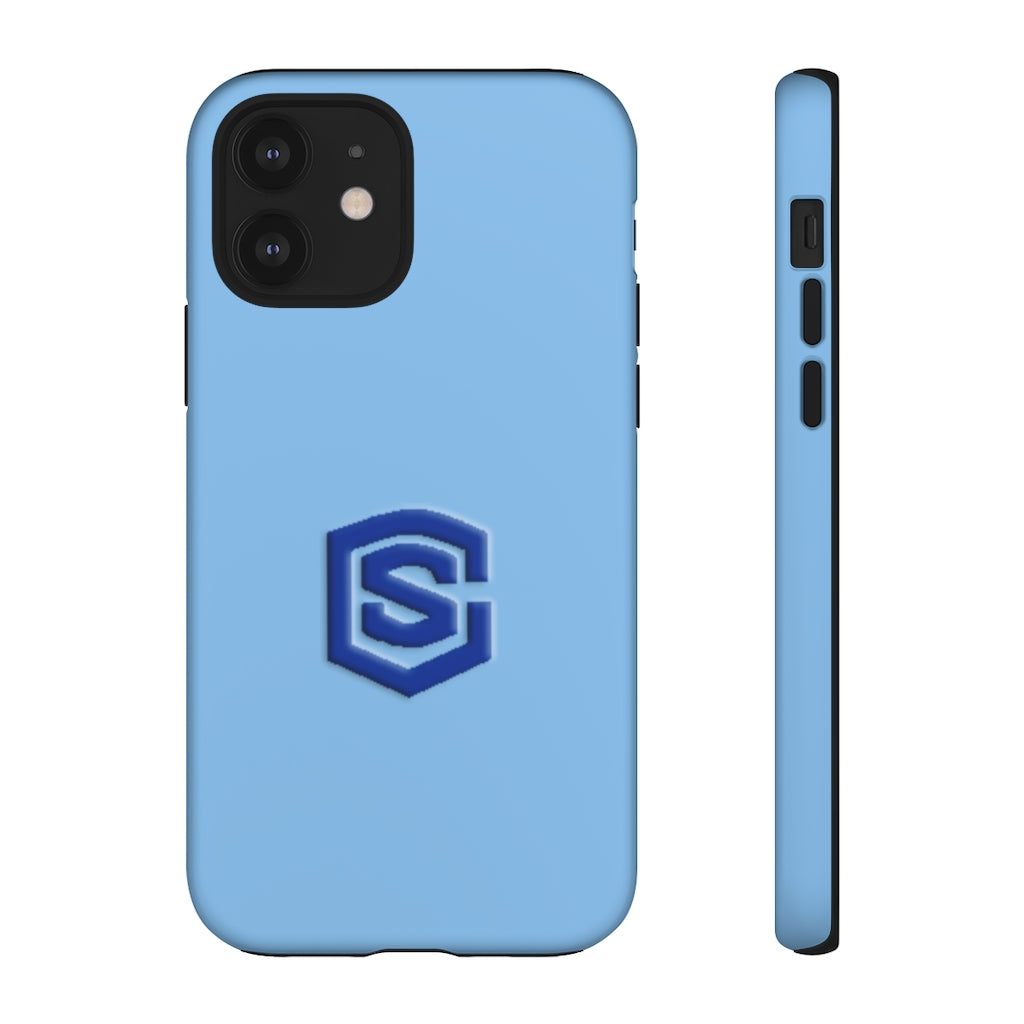 Blue Tough Cases Blue Logo