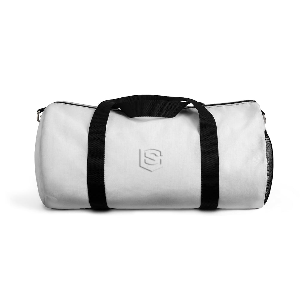 Duffel Bag White Logo