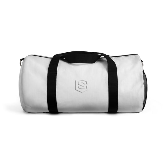 Duffel Bag White Logo